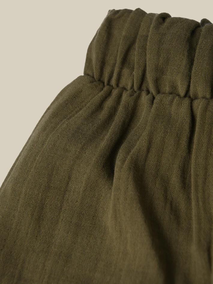 Olive Fisherman Pants