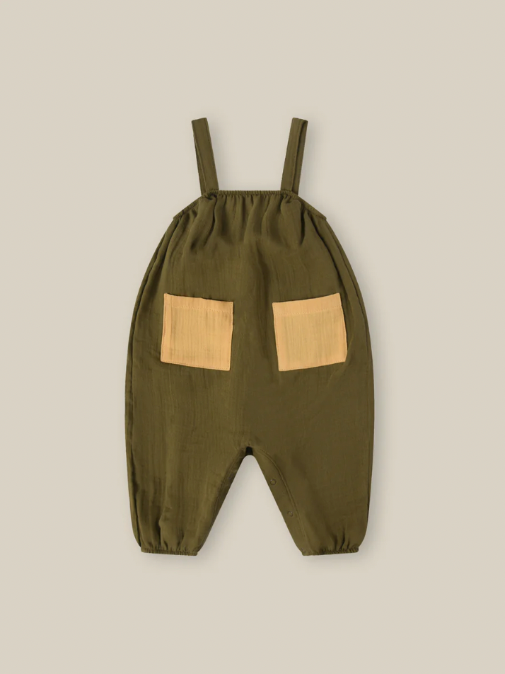 Olive Artisan Jumpsuit