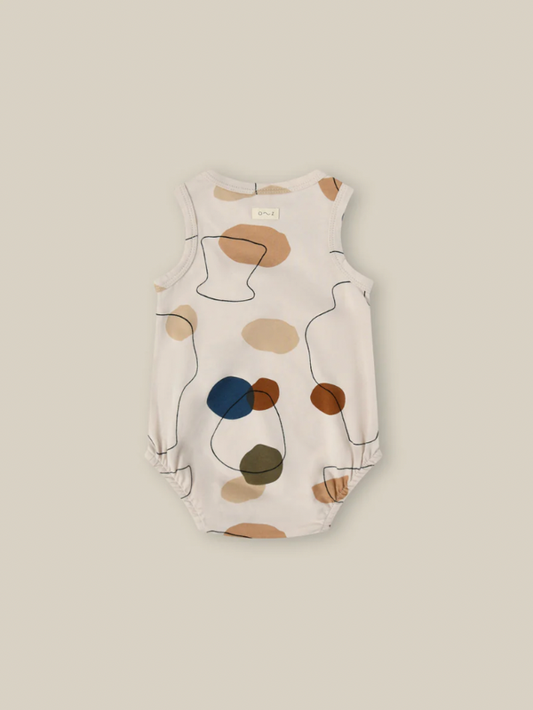 Ceramics Sleeveless Bodysuit