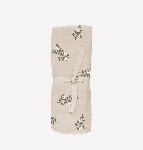 Muslin cloth | holly flowers