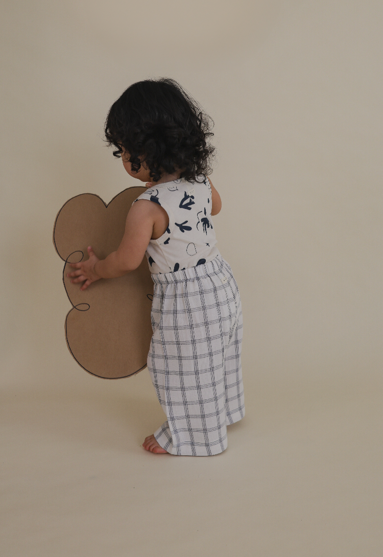 Capri Vest Undyed Cotton