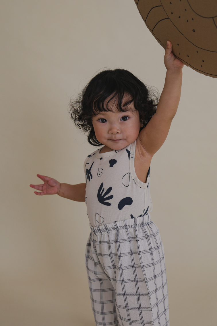 Capri Vest Undyed Cotton