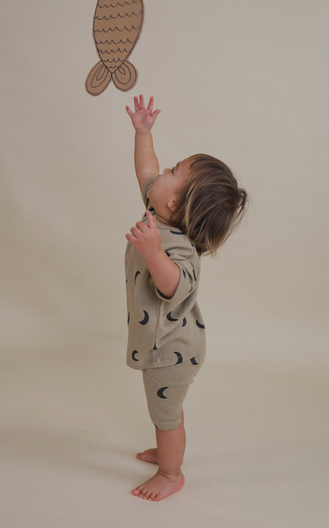 Dusky Midnight Short Sleeve Bodysuit