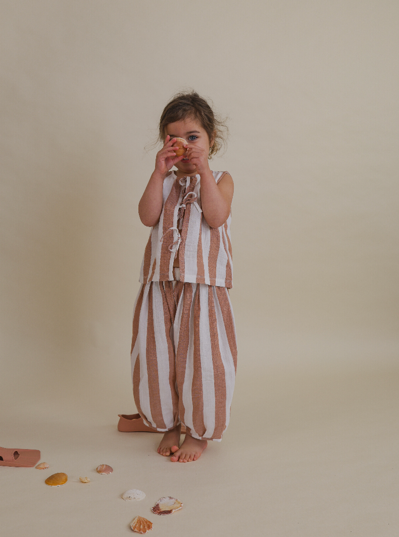 Sienna Stripes Resort Top