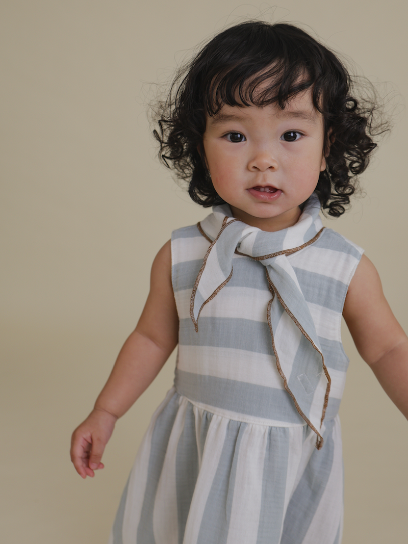 Sardine Stripes Frill Shorts