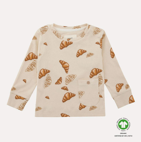 ELLO blouse L-Croissant big