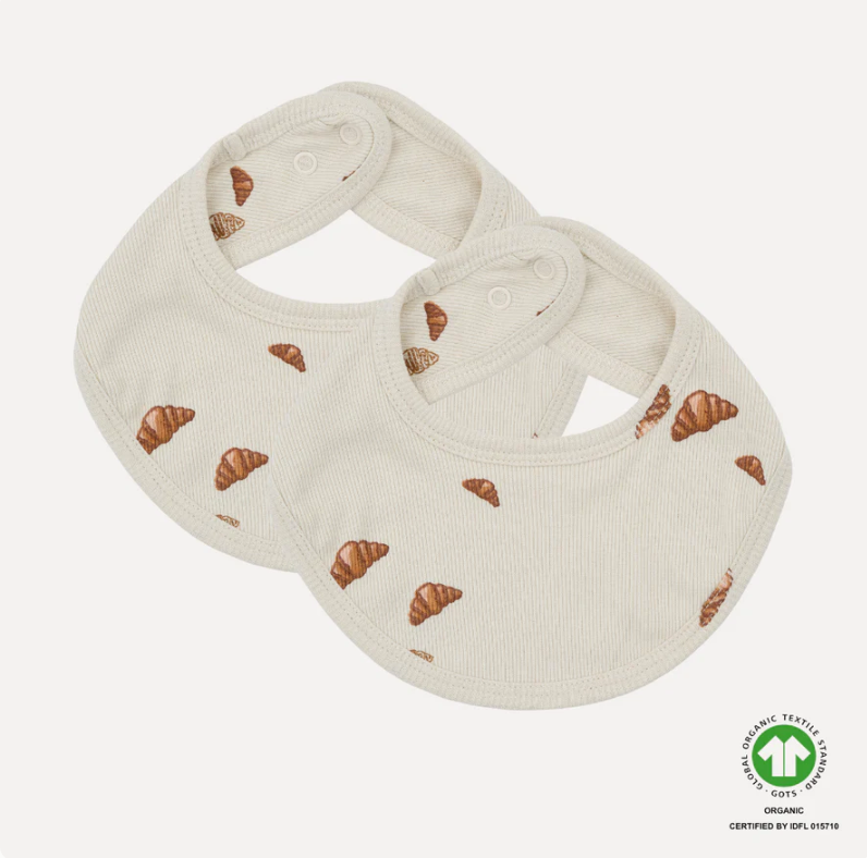 KUTTER bib, 2 pack-Croissant mini