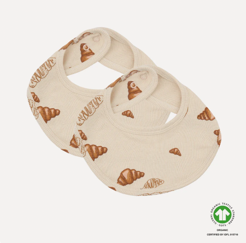 KUTTER bib, 2 pack-Croissant big