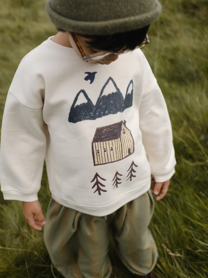Cabin Adventure Sweatshirt Undyed