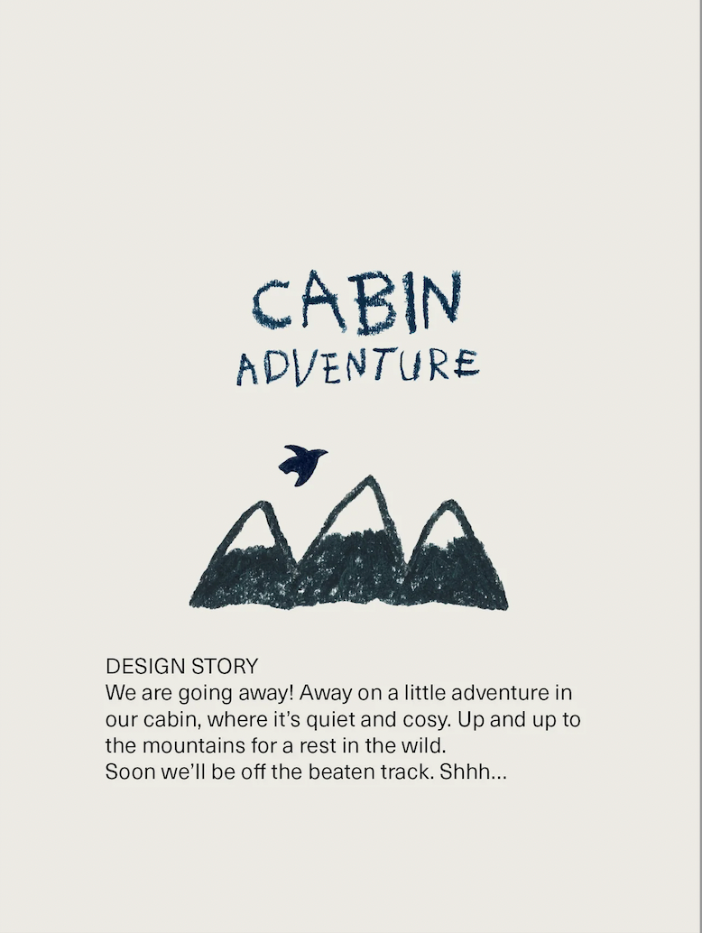 Cabin Adventure Sweatshirt Undyed