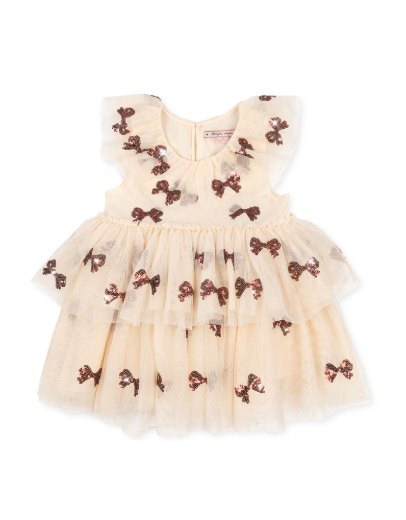 YVONNE FAIRY DRESS-BOWIE RED