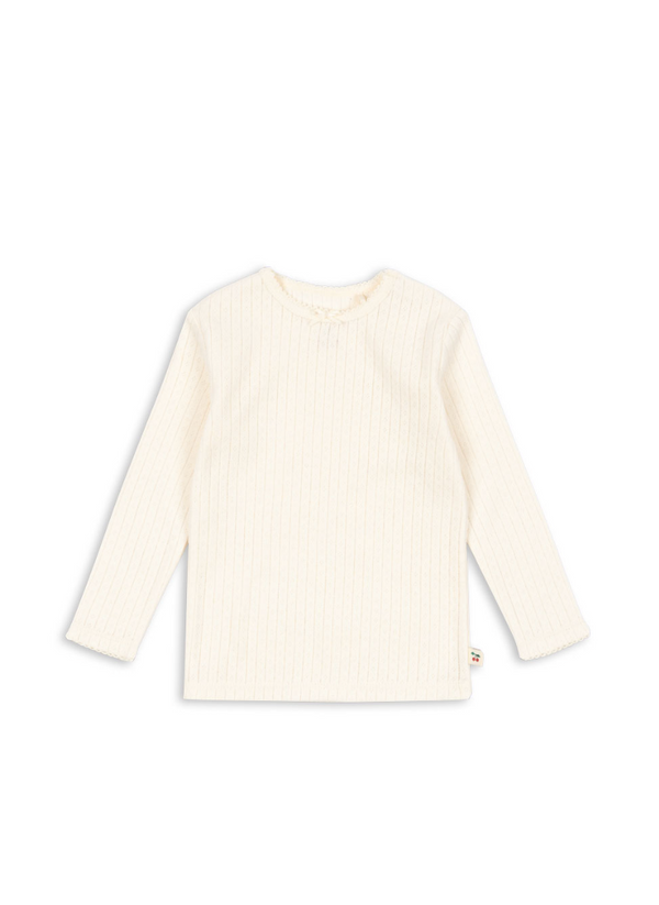 MINNIE BLOUSE GOTS-BUTTERCREAM