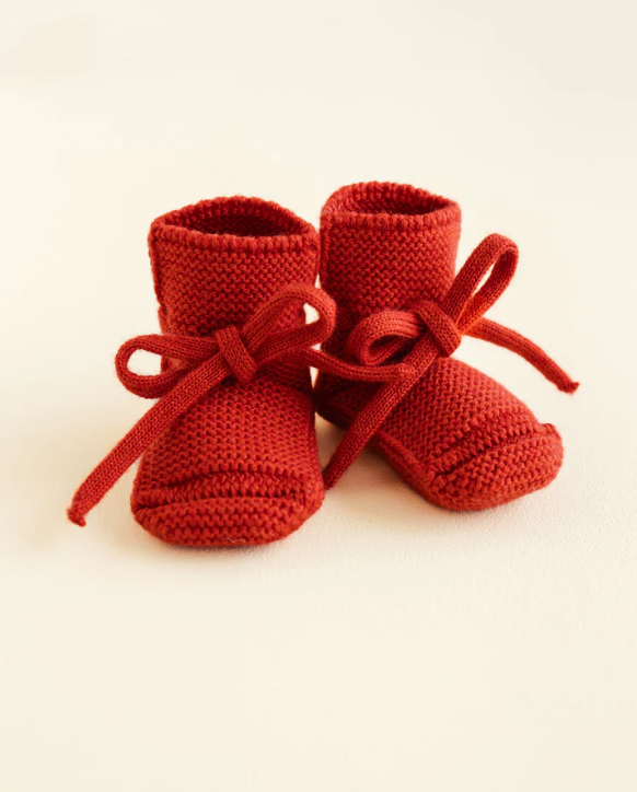 Booties 羊毛靴子-Red