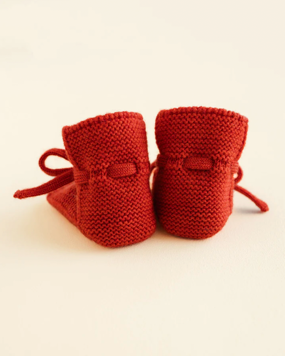 Booties 羊毛靴子-Red