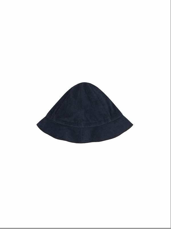 Navy Terry Sun Hat
