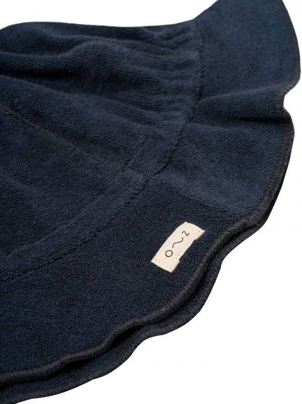 Navy Terry Sun Hat
