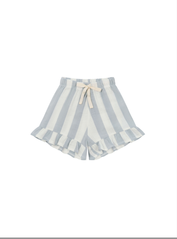 Sardine Stripes Frill Shorts