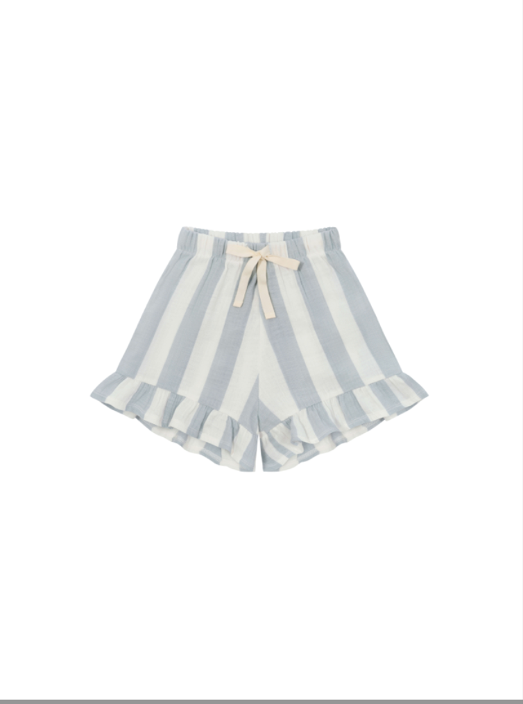 Sardine Stripes Frill Shorts