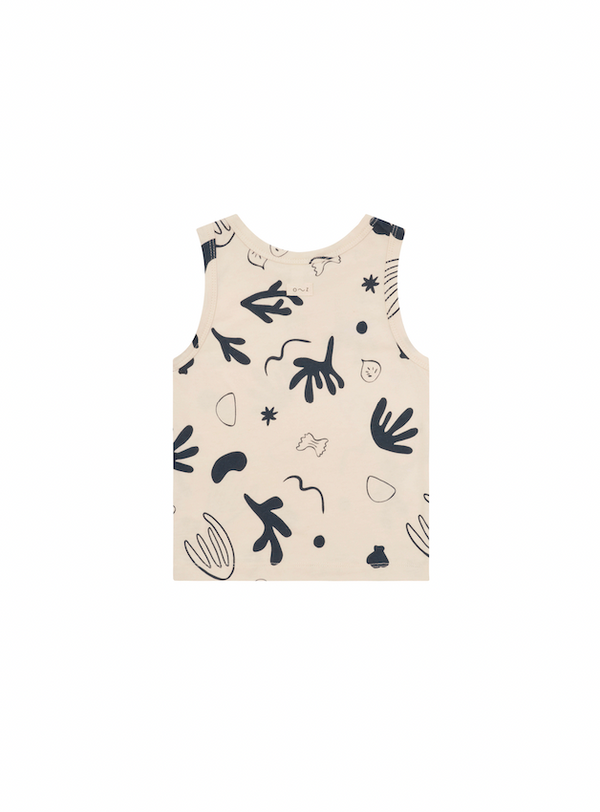 Capri Vest Undyed Cotton