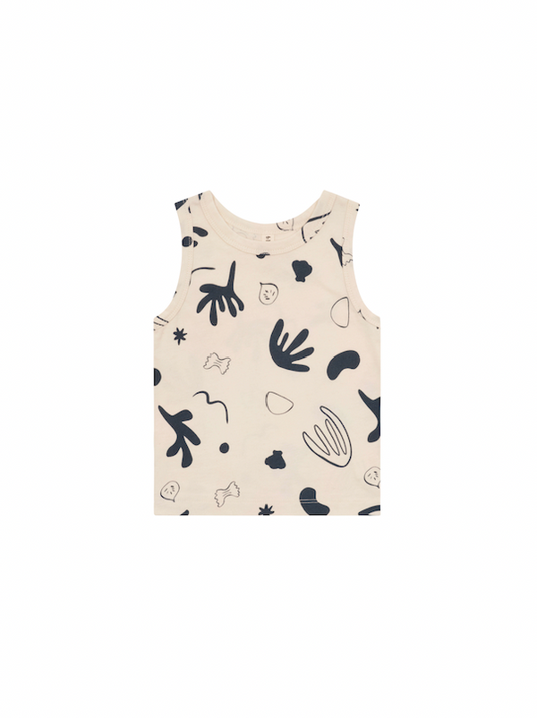 Capri Vest Undyed Cotton