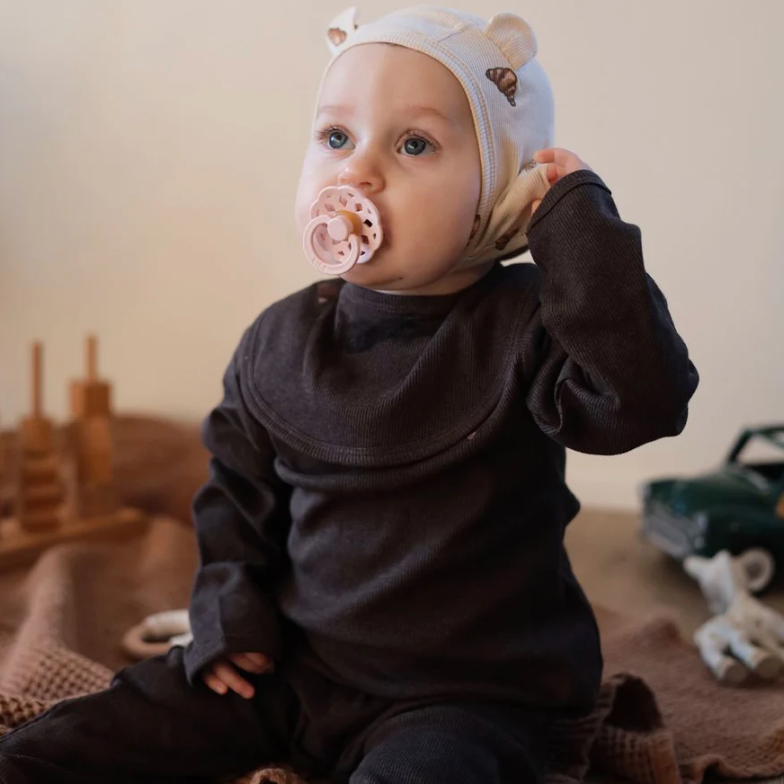 CARLET suit LS-Dark brown