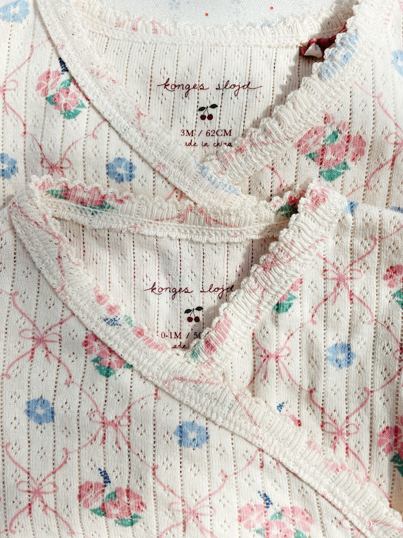 MINNIE NEWBORN ONESIE GOTS-FLEUR DECOR