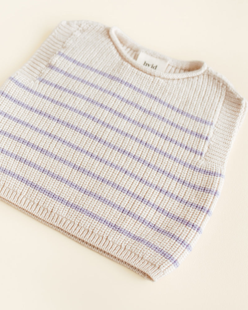 Vest Harvey BABY (Cream/Lilac)