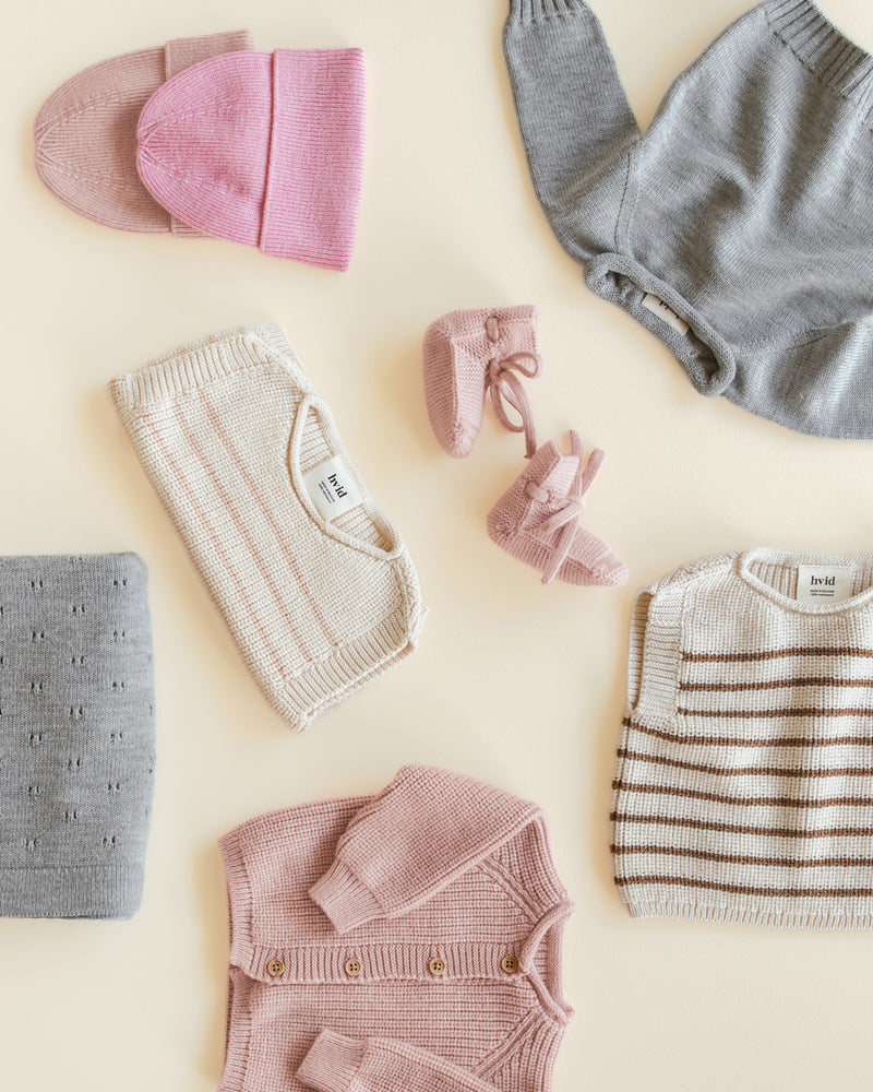 Vest Harvey BABY (Cream/Lilac)