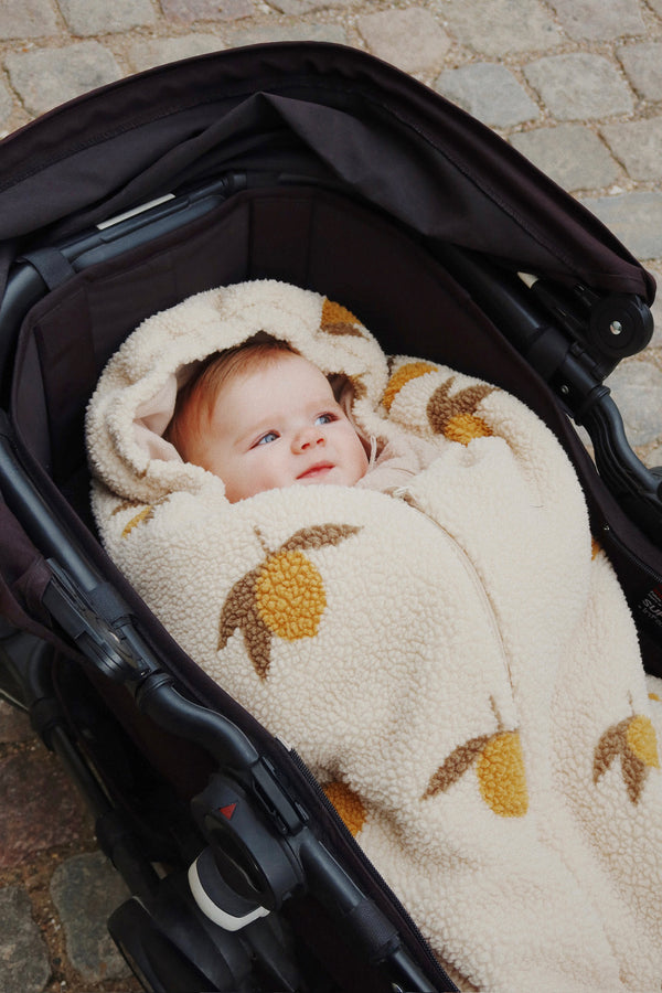 JODY TEDDY ONESIE-MON GRAND CITRON