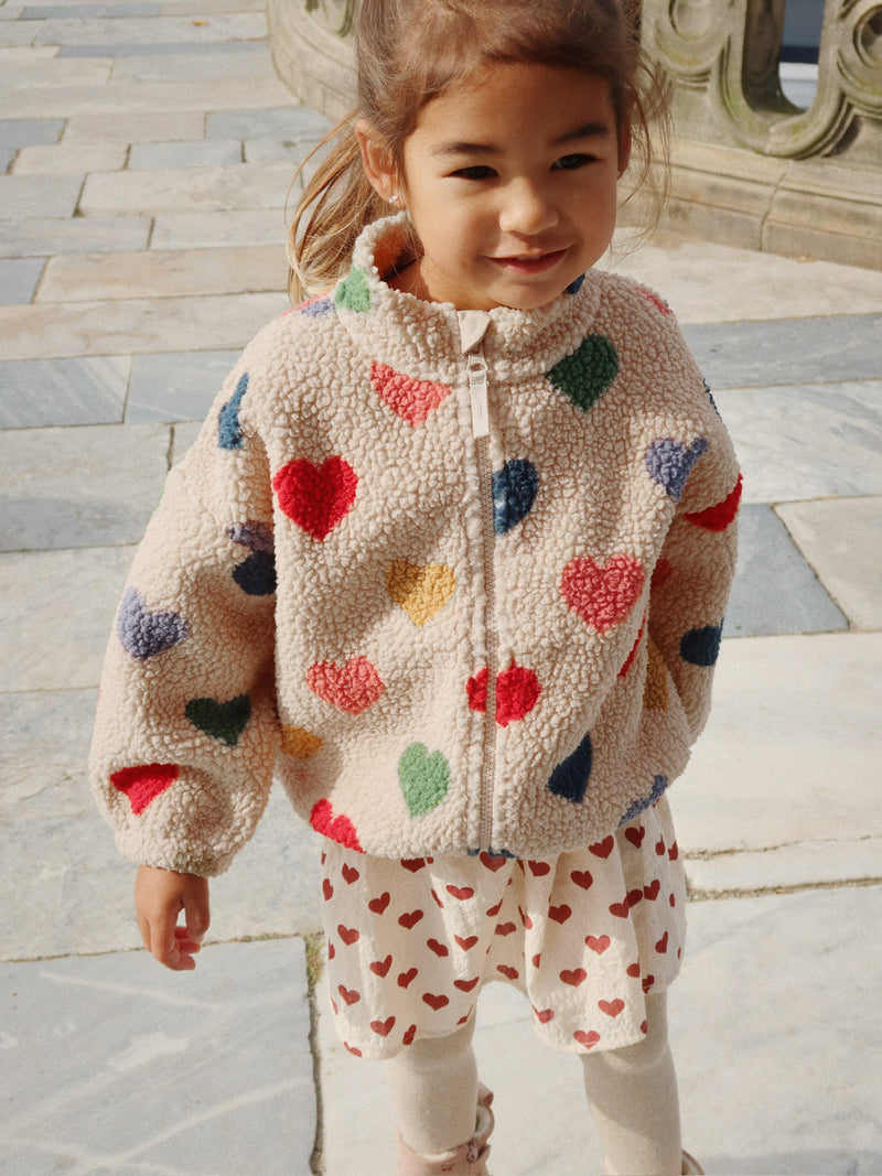 JODY TEDDY JACKET-BON COEUR COLORƒ