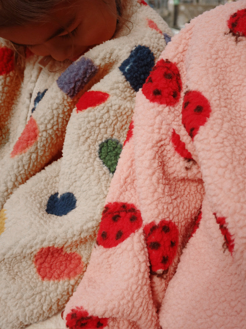 JODY TEDDY JACKET-BON COEUR COLORƒ