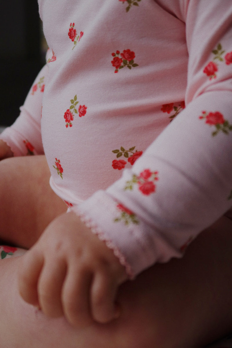 ONESIE GOTS-ROSA PINK