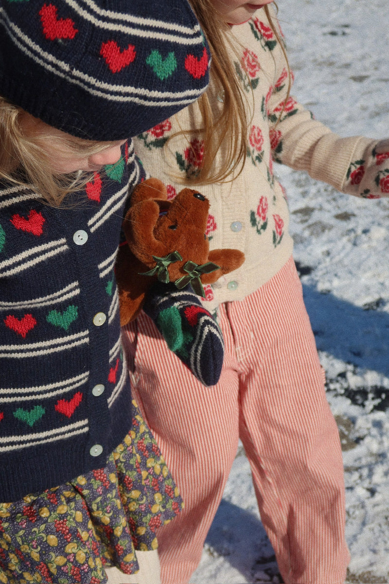 BELOU KNIT CARDIGAN-HEART