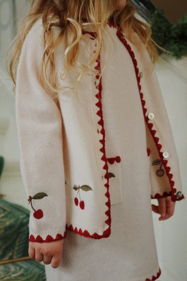 COLLETTE CARDIGAN-OFF WHITE