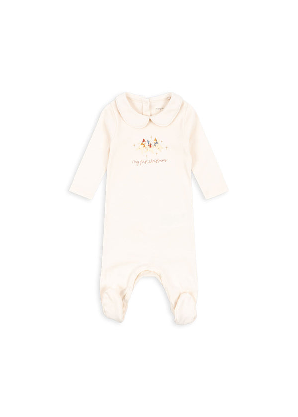 MY FIRST CHRISTMAS ONESIE GO-ANTIQUE WHITE