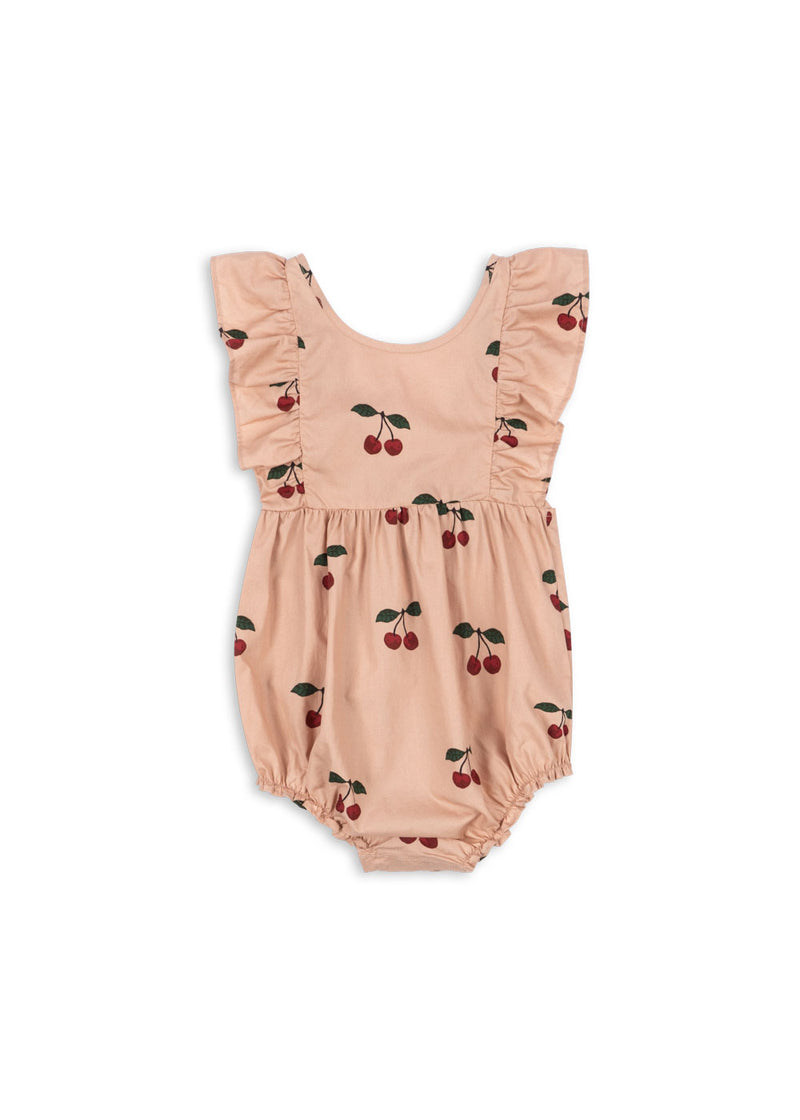 VERBENA ROMPER GOTS-MA GRANDE CERISE BLUSH