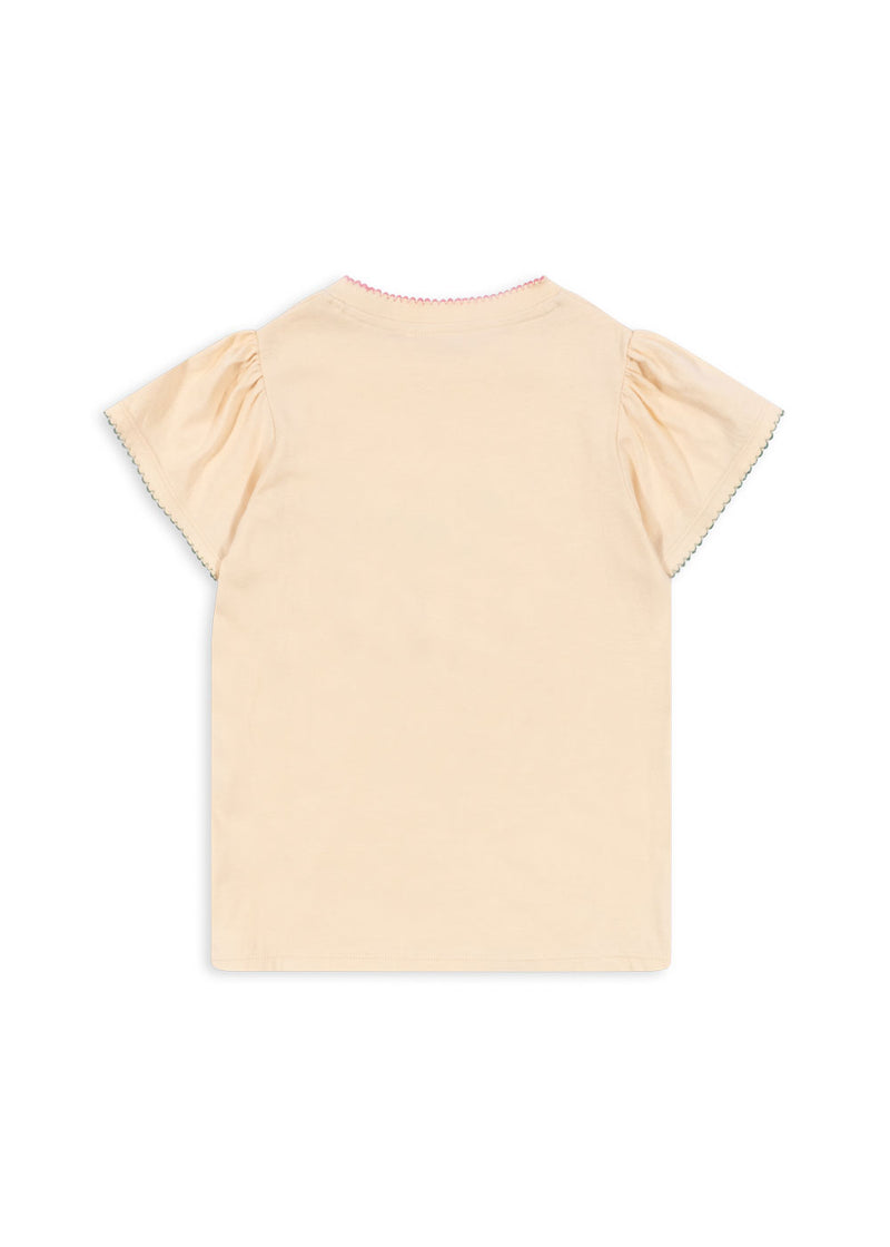 FAMO PUFF TEE GOTS-ECRU