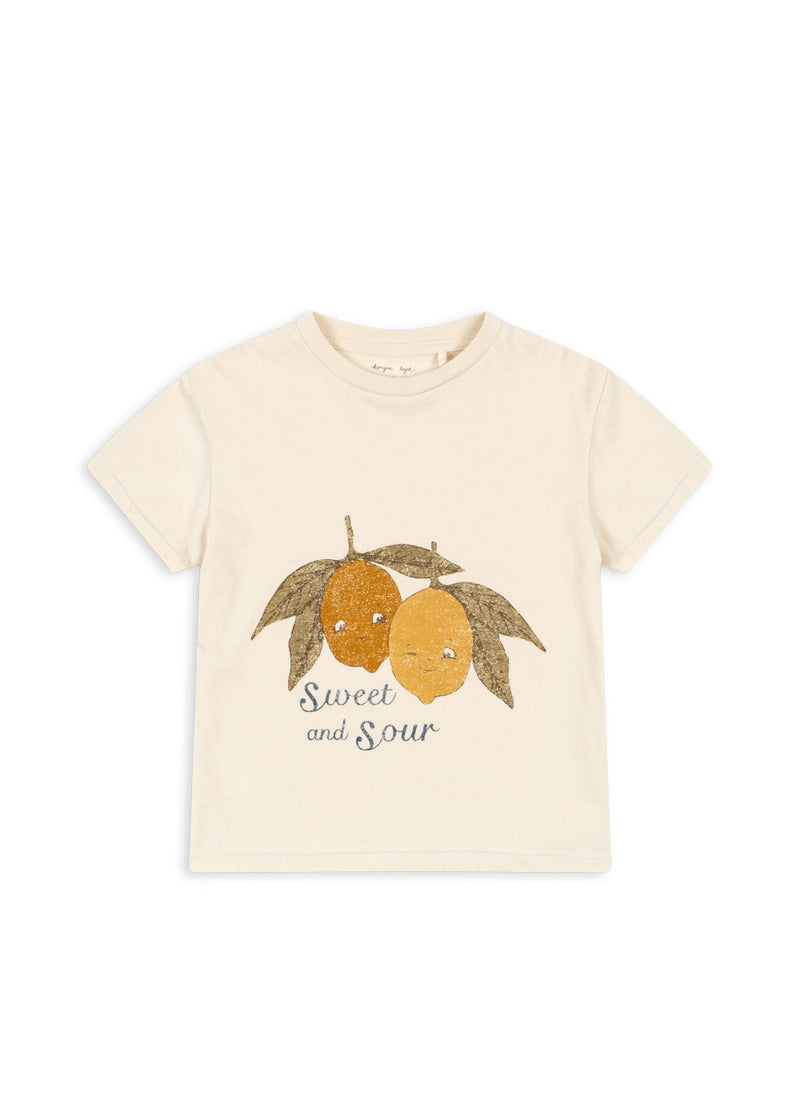 FAMO TEE GOTS-ALMOND MILK