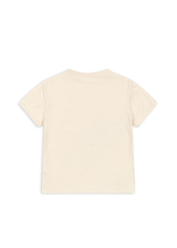 FAMO TEE GOTS-ALMOND MILK