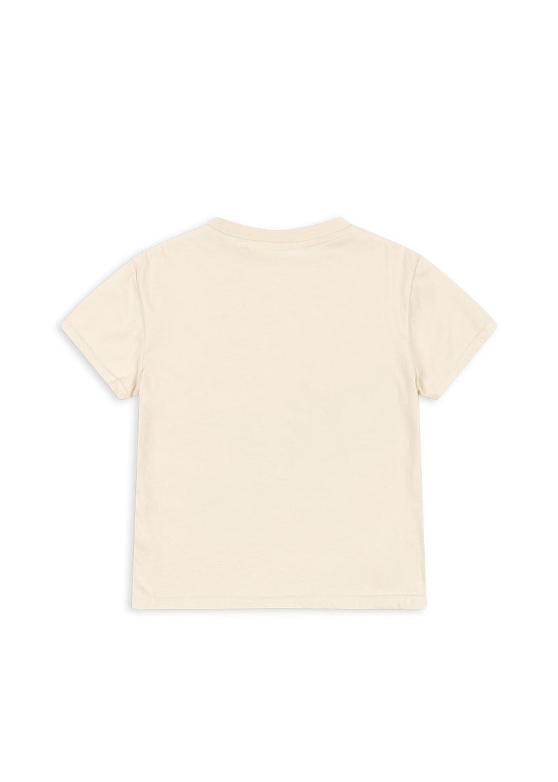 FAMO TEE GOTS-ALMOND MILK