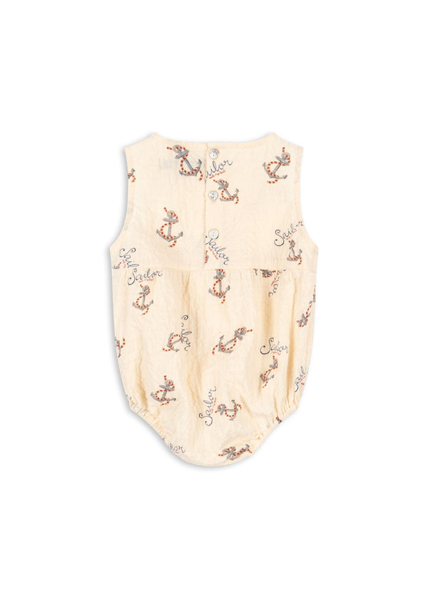 ELLIOT ROMPER GOTS-ROCK MY BOAT