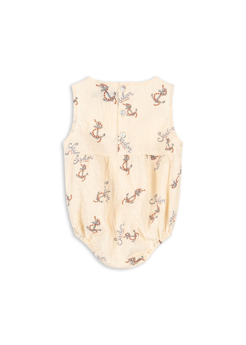 ELLIOT ROMPER GOTS-ROCK MY BOAT