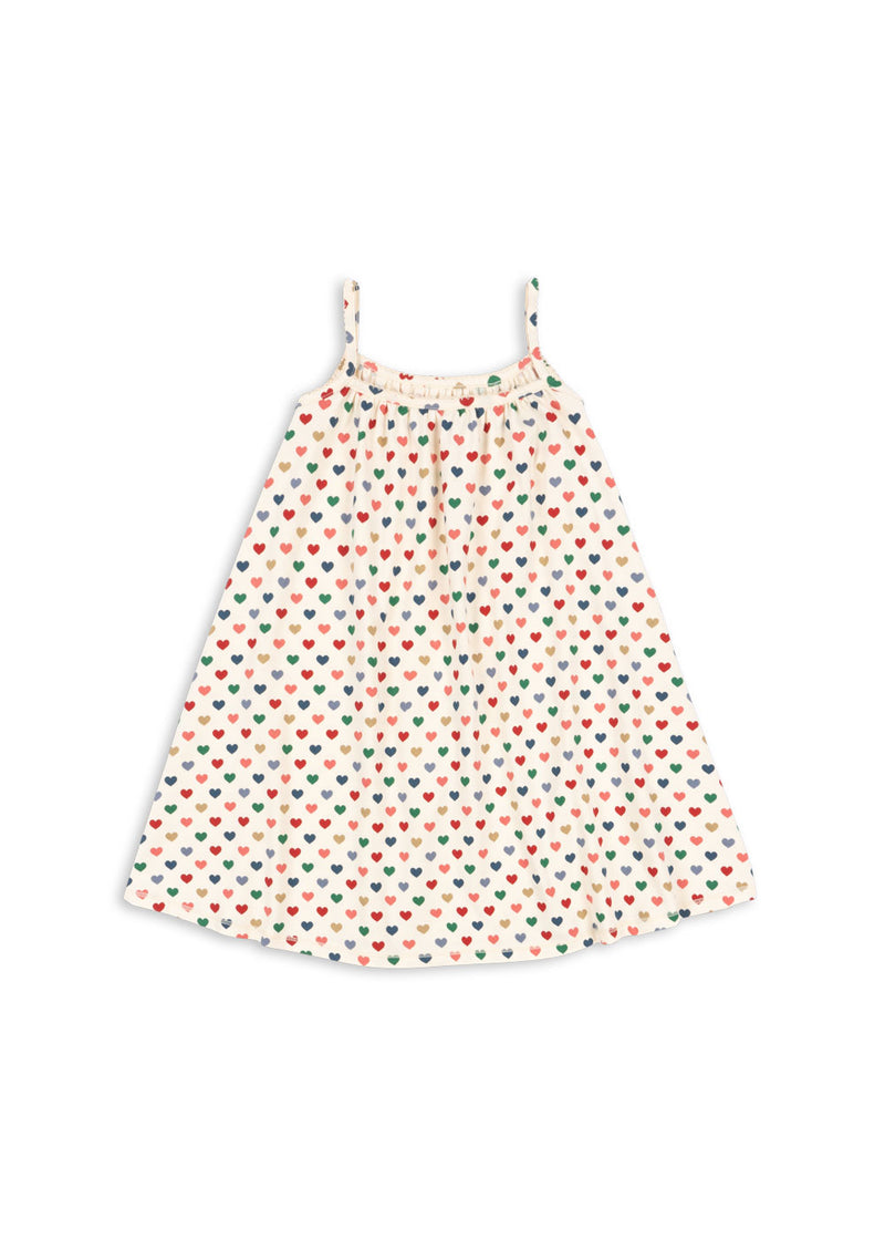 BASIC STRAP DRESS GOTS-COEUR COLORƒ
