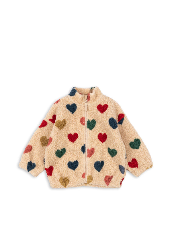 JODY TEDDY JACKET-BON COEUR COLORƒ
