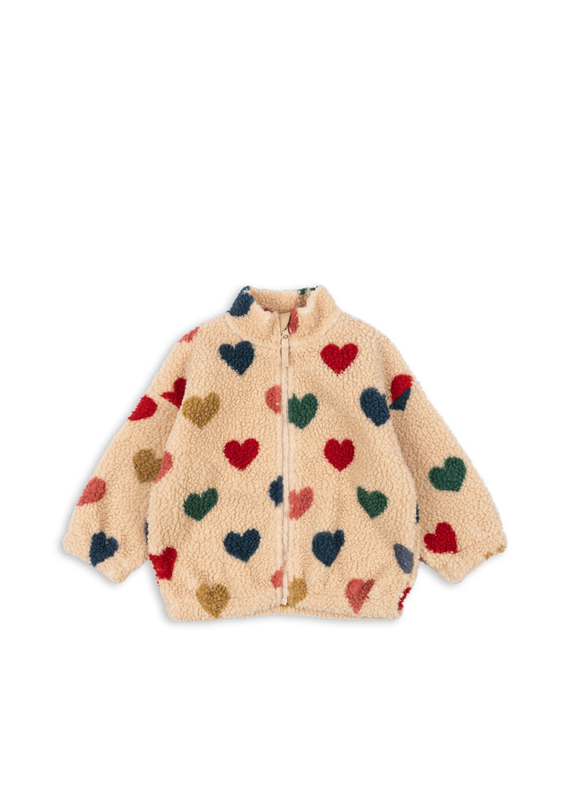 JODY TEDDY JACKET-BON COEUR COLORƒ