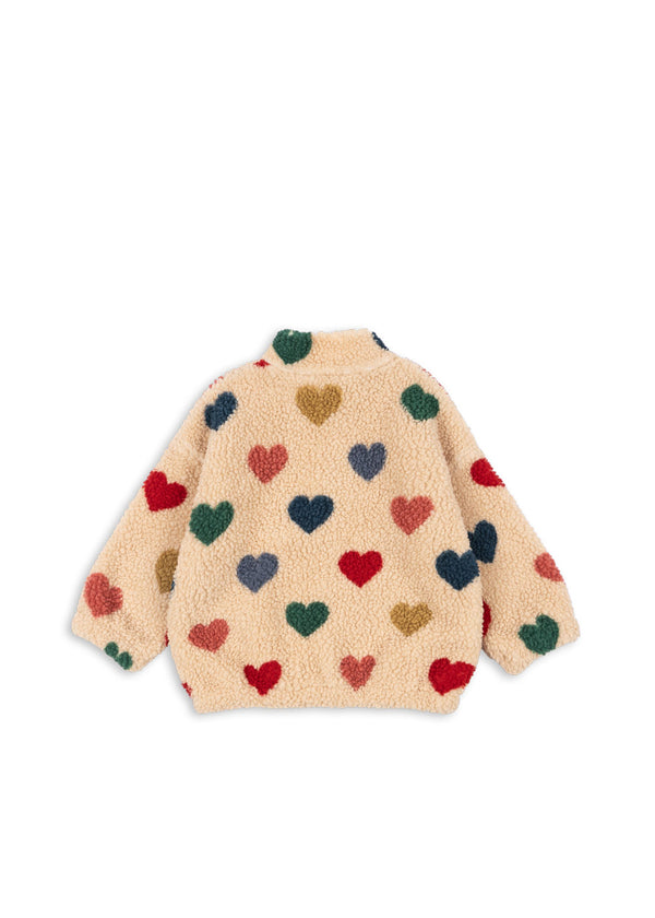 JODY TEDDY JACKET-BON COEUR COLORƒ