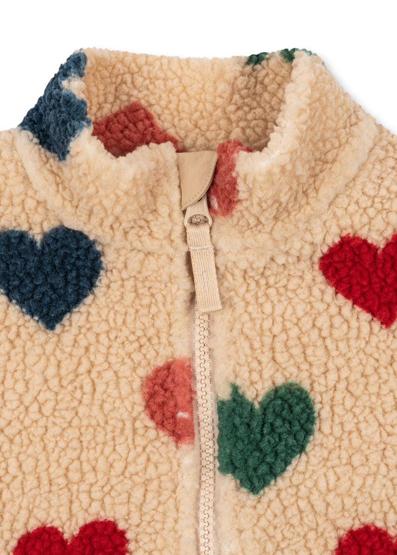 JODY TEDDY JACKET-BON COEUR COLORƒ