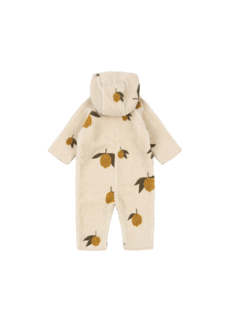 JODY TEDDY ONESIE-MON GRAND CITRON