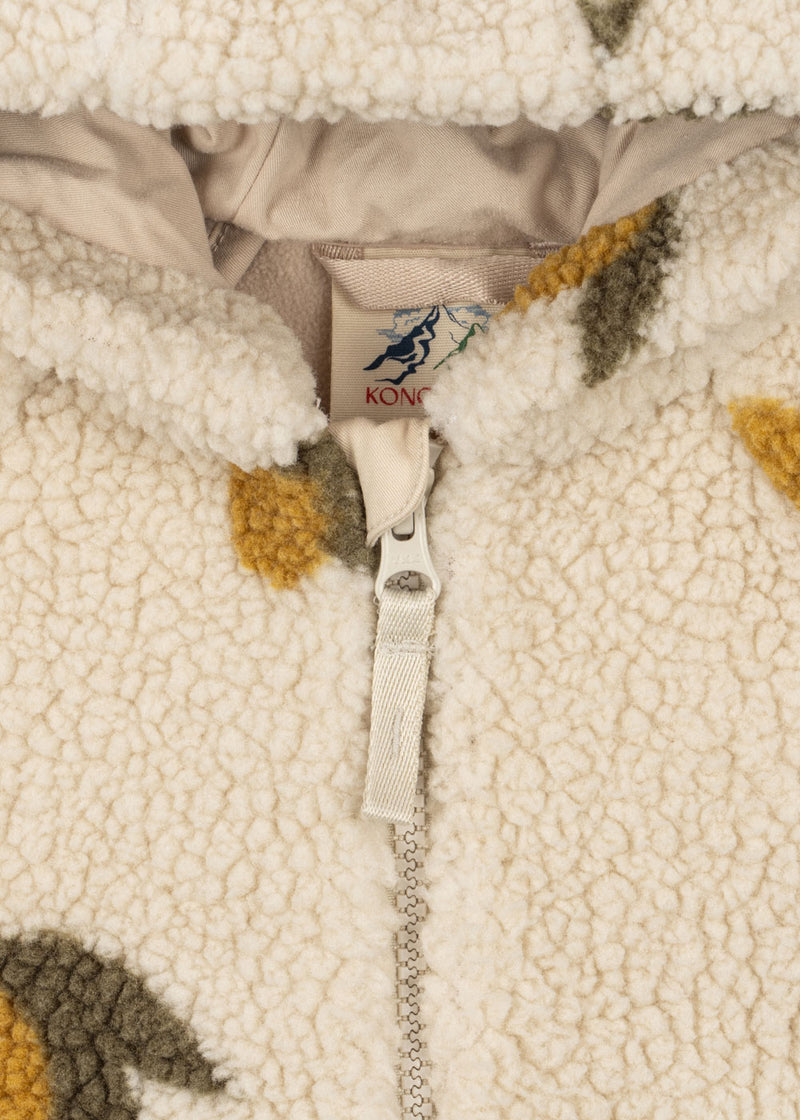 JODY TEDDY ONESIE-MON GRAND CITRON