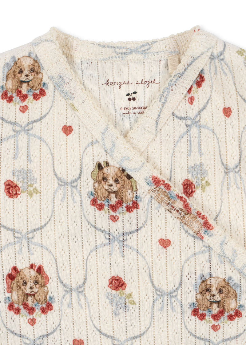 MINNIE ONESIE GOTS-PUPPY is